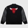 Derrick Rose Chicago Bulls Retirement Black Varsity Jacket