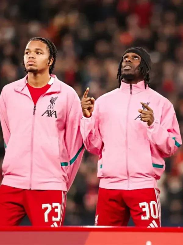 LFC Adidas 25-26 Z.N.E Pink Anthem Jacket