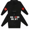 Megan Thee Stallion Real Lover Girl ShT Black Zip-Up Hoodie