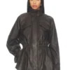 Mendoza Oversized Leather Jacket