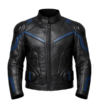 Men's Cyberpunk Urban Biker Leather Jacket