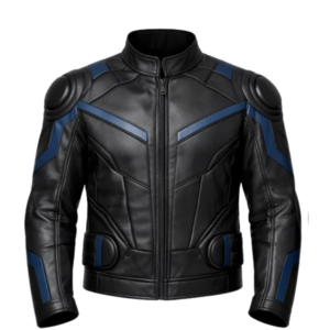 Men's Cyberpunk Urban Biker Leather Jacket