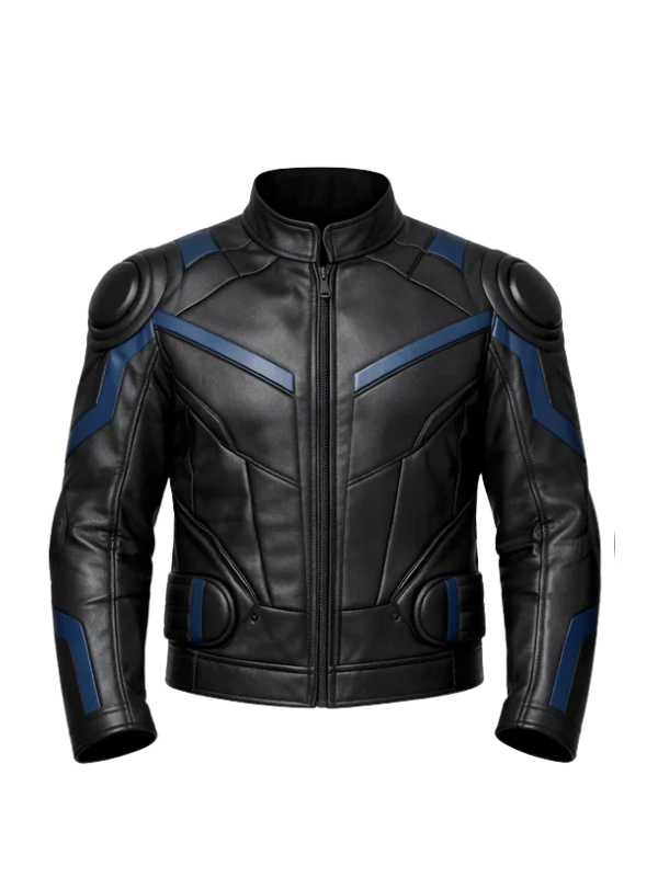 Men's Cyberpunk Urban Biker Leather Jacket