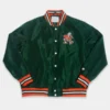 Miami Hurricanes Bomber Jacket Green