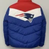 New England Patriots Multicolor Puffer Jacket