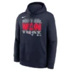 New England Patriots Nike 2025 AFC East Division Champions Locker Room Trophy Collection Fleece Hoodie – Navy