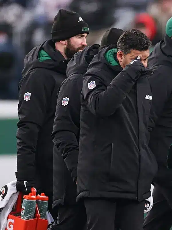 New York Jets Black Hooded Jacket
