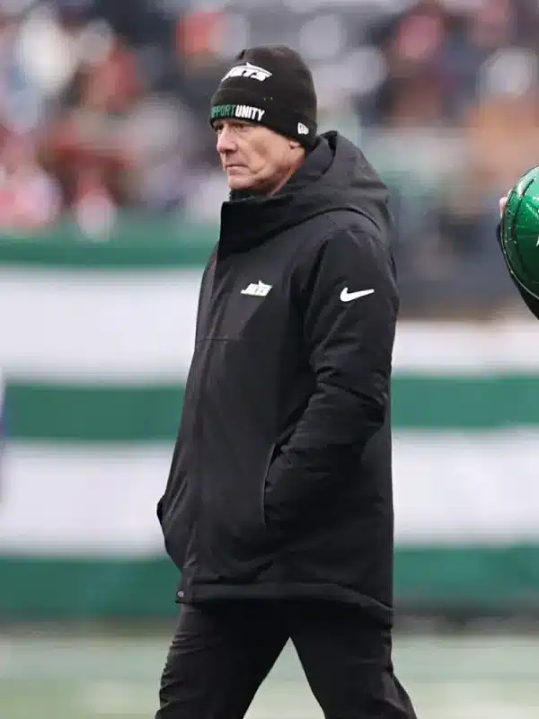 New York Jets Black Parka Jacket