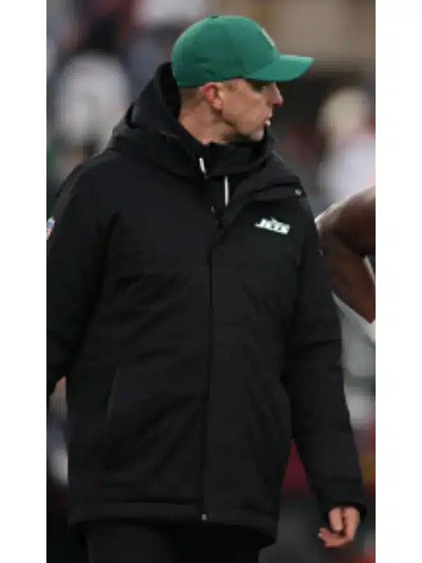 New York Jets Hooded Jacket Black
