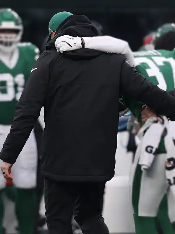 New York Jets Parka Jacket Black