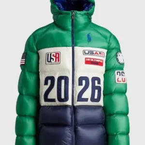 Olympics 2026 Polo Ralph Lauren Team USA Closing Ceremony Hawthorne Jacket