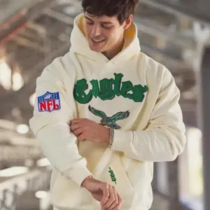 Philadelphia Eagles Cream Hoodie