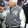 Robert Kraft AFC Divisional Playoff Patriots Varsity Jacket