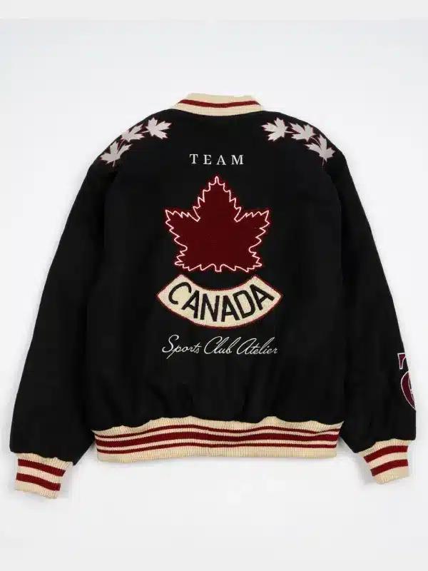 SCA x Hockey Canada Leaf & Legacy Varsity Jacket