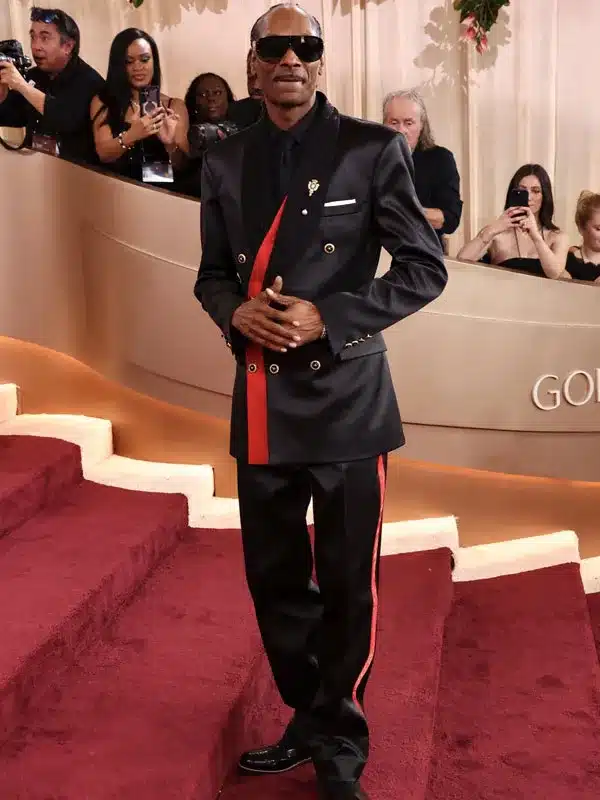 Snoop Dogg Golden Globe Awards Black Suit
