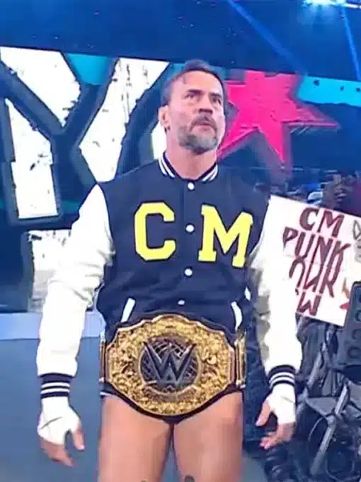 Steiner Bros CM Punk Varsity Jacket