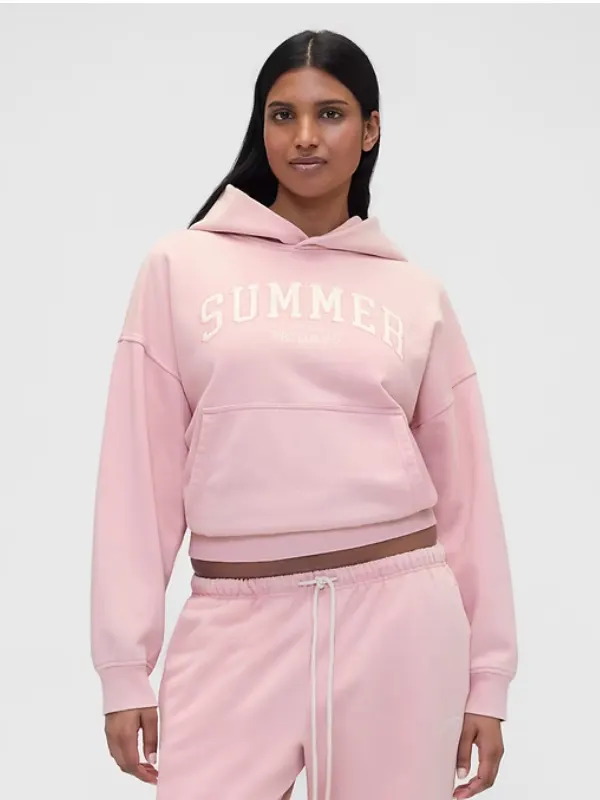 Summer Fridays Heavyweight Oversized Logo Hoodie
