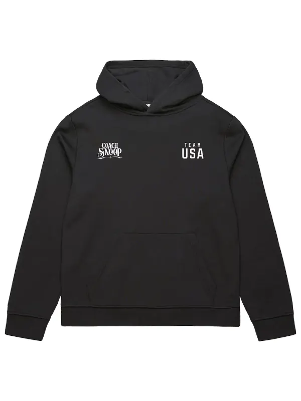 Team USA Coach Snoop Hoodie Black
