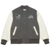Team USA Coach Snoop Varsity Jacket Grey