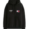 The APXGP Relaxed Graphic Black Hoodie