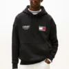 The APXGP Relaxed Graphic Hoodie Black