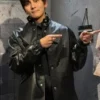 The Manipulated Park Tae-Jung Black Leather Jacket