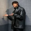 The Manipulated Park Tae-Jung Leather Jacket