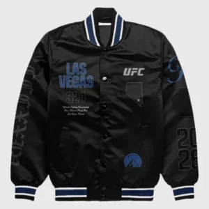 UFC 324 Las Vegas Bomber Jacket Black