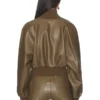 Womens Oversized Turtleneck Jacket