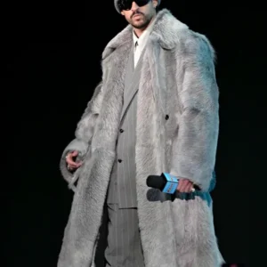 Bad Bunny Super Bowl LX Halftime Show Fur Coat
