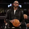 Derrick Rose Retirement 2026 Black Leather Jacket