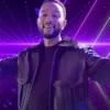 John Legend’s Black Sherling Leather Jacket