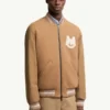 Kevin Costner Bomber Jacket Brown