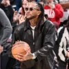 Retirement 2026 Derrick Rose Leather Jacket