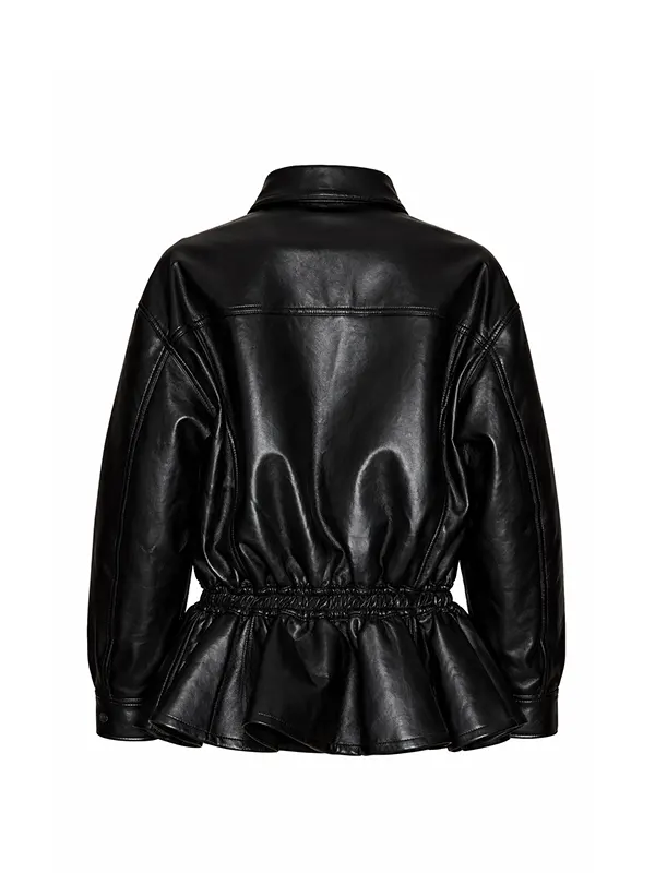 Womens Black Leather Jacket