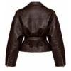 Women’s Oversized Leather Jacket