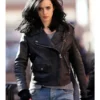 Jessica Jones Born Again Season 2 Black Leather Jacket - Image 3