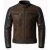 Karl Urban Brown Leather Jacket