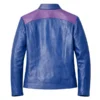 Mortal Kombat 2 Blue Leather Jacket