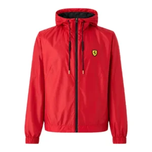 Ferrari Red Windbreaker Jacket