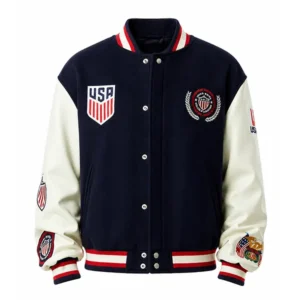 Jeff Hamilton x U.S. Soccer Varsity Jacket