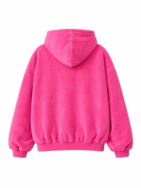 Justin Bieber Coachella Pink Hoodie - Image 3