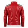 Michael 2026 Jaafar Jackson Red Bomber Jacket - Image 3