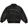 Supreme Leather Varsity Jacket