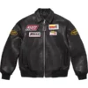 Supreme Spider man Leather Jacket - Image 3