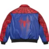 Supreme Spider man Leather Jacket - Image 2