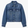Victoria Beckham Crop Denim Jacket