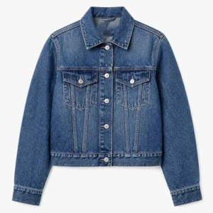 Victoria Beckham Crop Denim Jacket