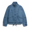 Women’s Denim Bomber Jacket