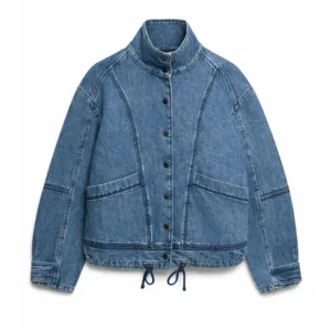 Women’s Denim Bomber Jacket